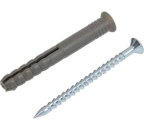 Дюбель-гвоздь Стройметиз 8х60 пот.манжета, 75 шт ведро 2430046