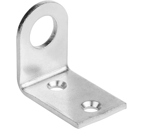 Накладка для замка ЧЕТЫРЕ СЕЗОНА 18х50, цинк, гнутая 79-1002