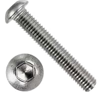 Винт 23 Болта 6x25 с внутренним шестигранником 7380 класс прочности 10.9,  10 шт. П0000031385