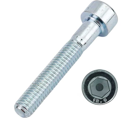 Высокопрочный винт 23 БОЛТА 8х70 мм ОЦ к.п.12.9 DIN912, 10 шт. в1290870912ОЦ