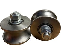 Ролик для ворот 23 Болта Р3610, d65мм под трубу 3/4 d25, металл 2 шт. 22233