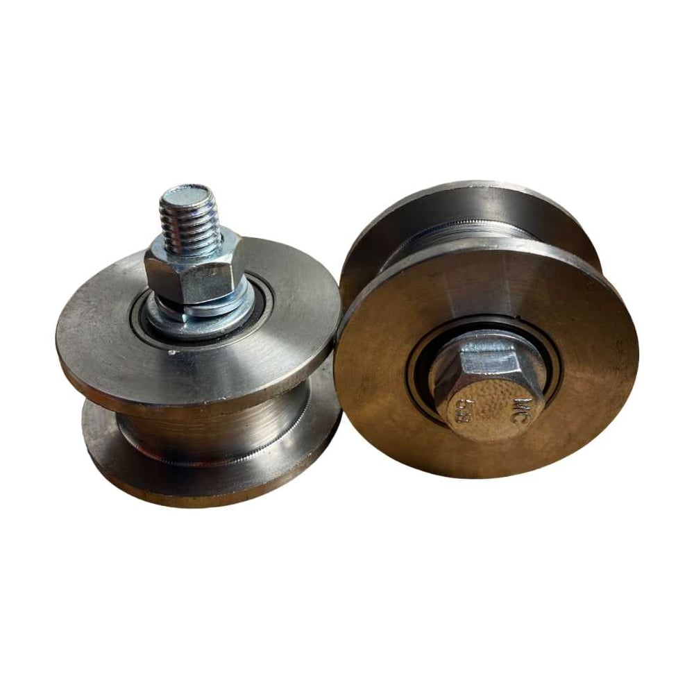 Ролик для ворот 23 Болта Р3604, d65мм, под трубу 20x20,металл 2 шт ...