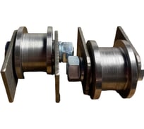 Ролик на пластинах 23 Болта Р3511, d50мм,под трубу 20x20,металл 2 шт. 22221