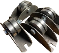 Ролик на платформе 23 Болта d 65 мм под полосу шир.30 мм,металл,4 шт. 3603