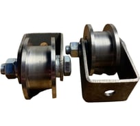 Ролик на малой платформе 23 Болта 3606м, d65мм, под трубу 20x20, 2шт 22234