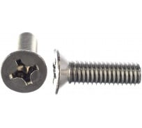 Винт 23 Болта нержавеющий 3x6 мм DIN 965 с потайной головкой, 50 шт 11131