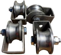 Ролик на малой платформе 23 Болта d 65 мм под трубу 3/4 d25, 4 шт. 3612м