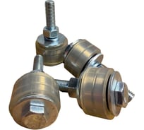 23 Болта Ролик поддерживающий d 45 мм на болту М12, силикон, 4 шт. 23 БОЛТА 1007