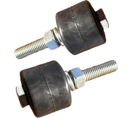 23 Болта Ролик поддерживающий Р1011, d45мм на болту М12, резина, 2шт. 23 БОЛТА 22198