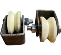 Ролик на малой платформе 23 Болта 2712м, d70мм,под угол шир.35мм,2 шт 22165