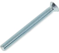 Винт 23 Болта потайной оцинкованный 6x60 DIN965, 10 шт. вп660