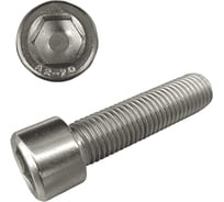 Винт 23 Болта нержавеющий шестигранник М5x25, DIN 912, 50 шт АС9100502593007ф50