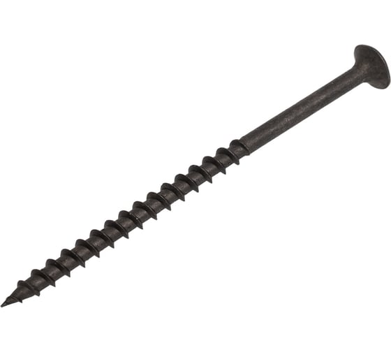 Саморез по дереву Русский Саморез черный острый 4,2x75мм, 0,75 кг РС75750 1