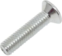 Винт 23 Болта потайной оцинкованный 6x25 DIN965, 10 шт. АВ8200602530505