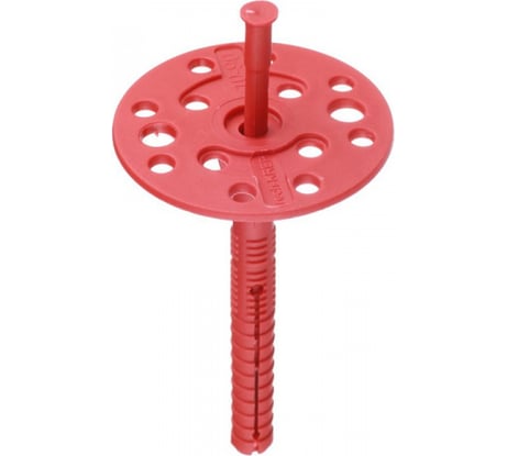 Дюбель КРЕП-КОМП Гриб IZO с пластиковым гвоздем 10х90 мм 1000 шт гп90тк