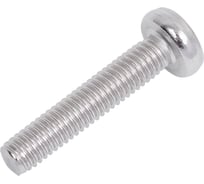 Винт КРЕП-КОМП полуцилиндрическая головка, нержавейка DIN7985 А2 6х30 200шт вцн630