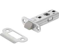Защелка межкомнатная бесшумная с овальной планкой BUSSARE L6-45-R PLAST M.CHROME Матовый хром 940002023152