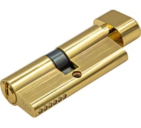 Механизм цилиндровый РемоКолор 60мм, PB, ключ-вертушка, перф.ключ, (шт.) 70-1-361