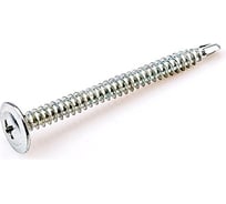 Саморез Стройметиз 4,2х75 металл-металл с прессшайбой, сверло, цинк, уп. 500 шт. ведро 2050276