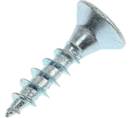 Универсальный саморез Стройметиз 5,0х20 белый цинк уп. 16 шт. европодвес 2150821