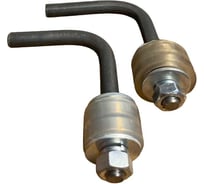 Ролик поддерживающий 23 Болта гнутый Р1005, с подшипником 100, 2 шт. 22200