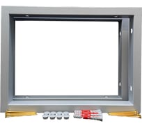 Кронштейны LUVON 35x18 см для столешниц, раковин, полок, серый муар, 2 шт. S350_K2_Gray