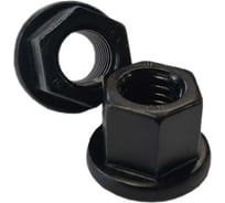 Гайка с фланцем ZAMETAL М12x10.0 DIN 6331 высокая Б/П упаковка 600 шт. ZA073226