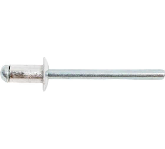 Вытяжная заклепка Стройметиз комб. 4,8х8 алюминий/сталь уп. 100 шт. коробка 2570414 1