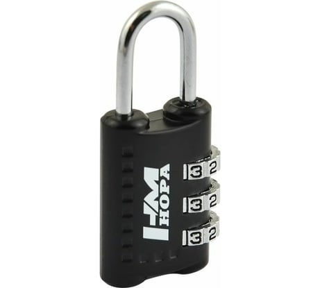 Навесной кодовый замок НОРА-М 501 черный 14934