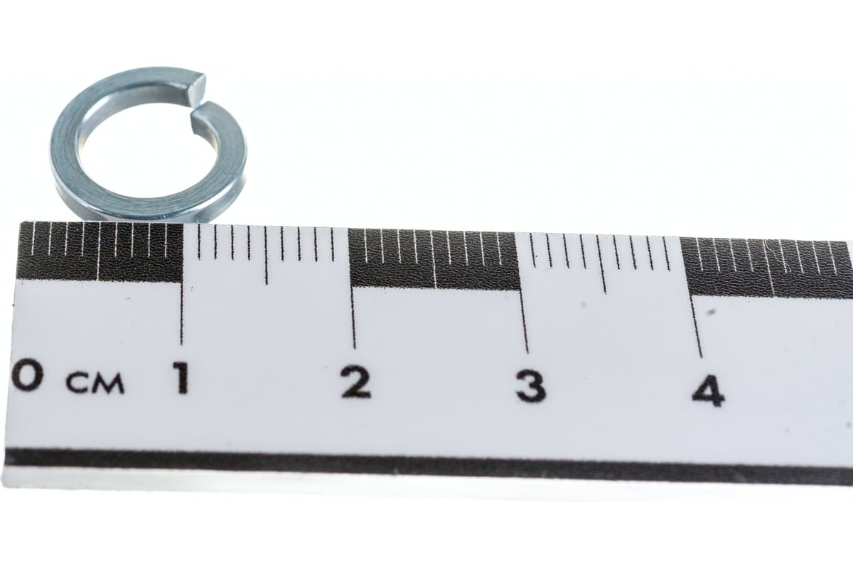 Пружинная шайба Стройметиз 8 гровер, DIN 127B, цинк уп. 16 шт. 3080051