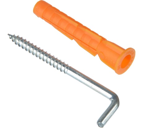 Шуруп-костыль Стройметиз 4,0х50 с унив.дюбелем 6х42, уп.2 шт. европодвес 2930411