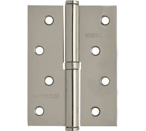 Петля НОРА-М 750-4" хром.покр. правая 2,5 мм №2 10593
