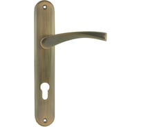 Дверная ручка на планке НОРА-М N100-85 мм ст.бронза 11459