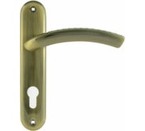 Дверная ручка на планке НОРА-М 96-70 мм ст.бронза 11967