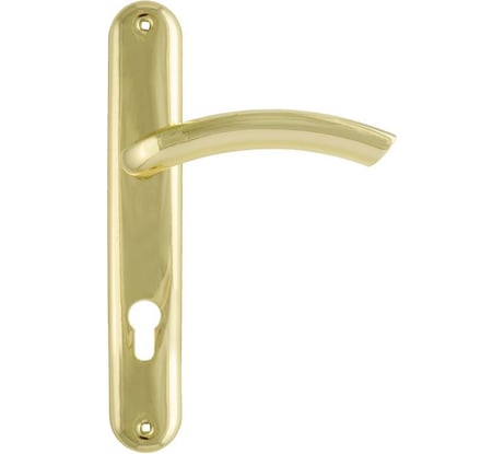 Дверная ручка на планке НОРА-М 23-85 мм золото 11502