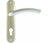 Дверная ручка на планке НОРА-М 23-70 мм мат.хром 8632