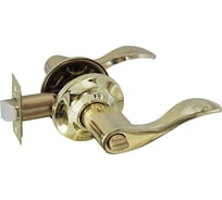 Ручка-защелка НОРА-М NEW золото ЗВ1-03 фикс. 15628