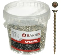Универсальный саморез BARTEX 4х70 цинк, банка, 200 шт 211758