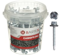 Кровельный саморез BARTEX 4.8x29 цинк, банка 200 шт 211717