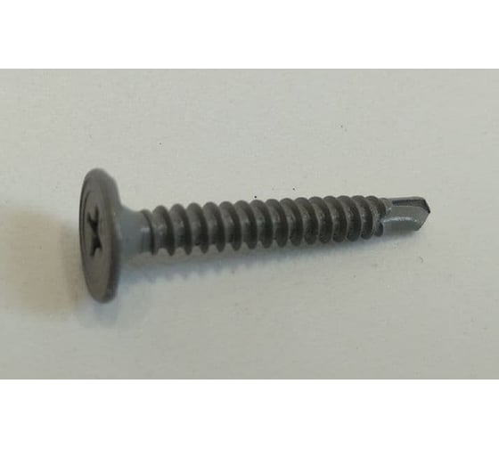 Самонарезающий винт со сверлом Grabber PH2 4,2х32 мм Grabbergard 200 шт. DIY GCB8125SD-200DIY