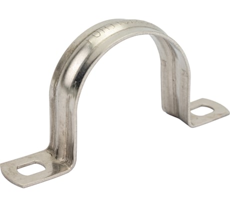 Металлическая двухлапковая скоба FORTISFLEX СМД INOX 38-40 мм 80984