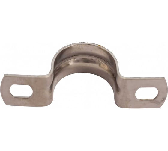 Металлическая двухлапковая скоба FORTISFLEX СМД INOX 16-17 мм 80134