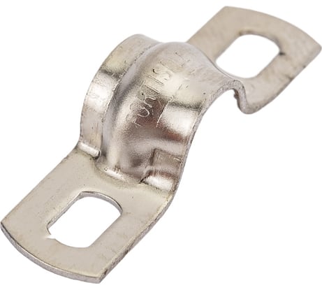 Металлическая двухлапковая скоба FORTISFLEX СМД INOX 8-9 мм 80980