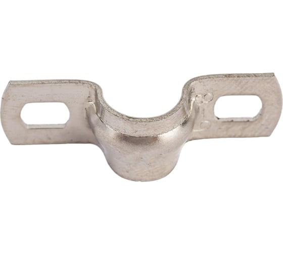 Металлическая двухлапковая скоба FORTISFLEX СМД INOX 8-9 мм 80980