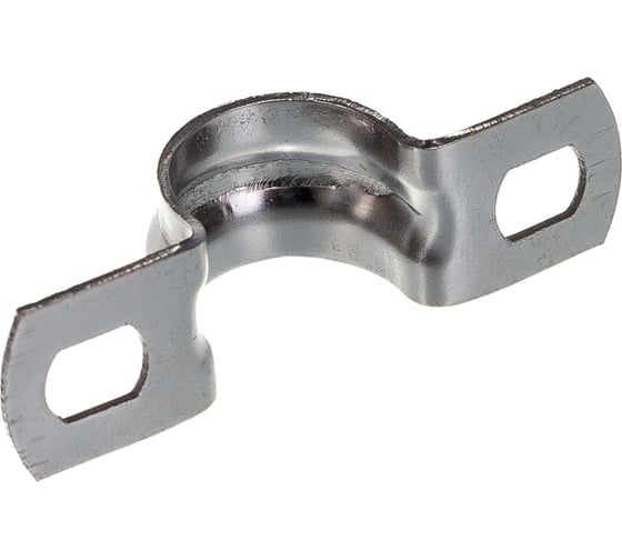 Металлическая двухлапковая скоба FORTISFLEX СМД INOX 12-13 мм 80982