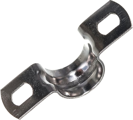 Металлическая двухлапковая скоба FORTISFLEX СМД INOX 12-13 мм 80982