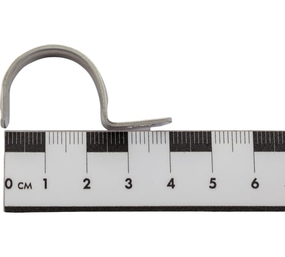 Металлическая скоба FORTISFLEX СМО INOX 21-22 мм 80131