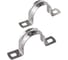 Металлическая двухлапковая скоба FORTISFLEX СМД INOX 31-32 мм 80138 1