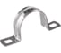 Металлическая двухлапковая скоба FORTISFLEX СМД INOX 31-32 мм 80138 2