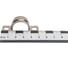 Металлическая двухлапковая скоба FORTISFLEX СМД INOX 19-20 мм 80135 4